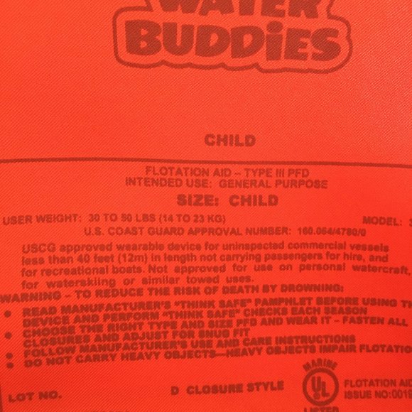 Child's Life Vest #2 - Picture 9 of 9